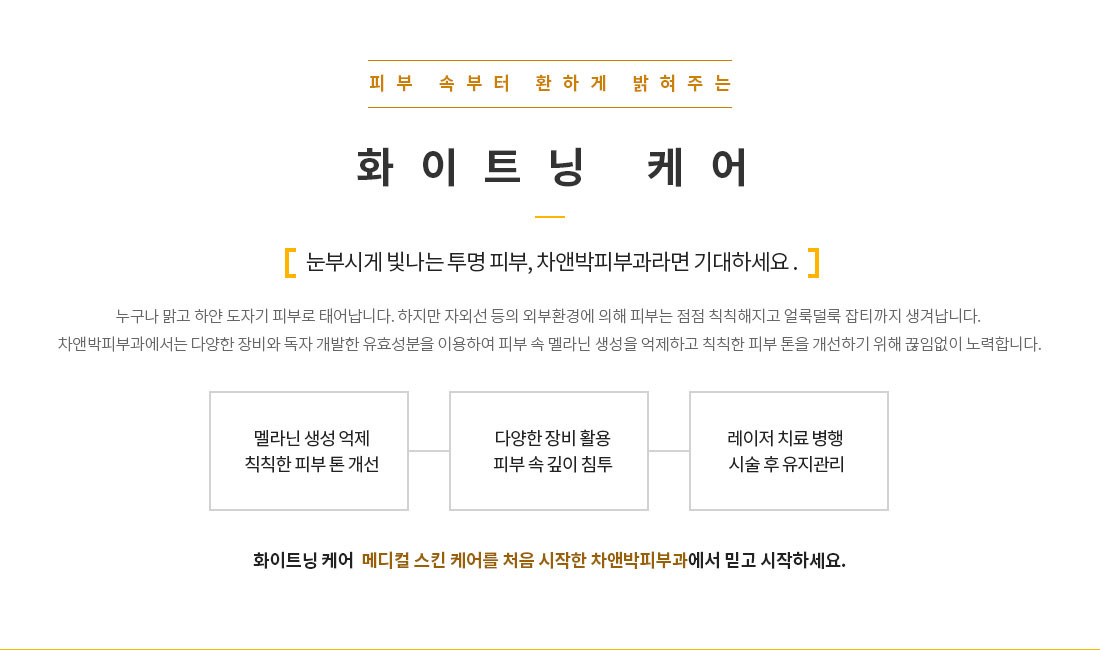 화이트닝케어